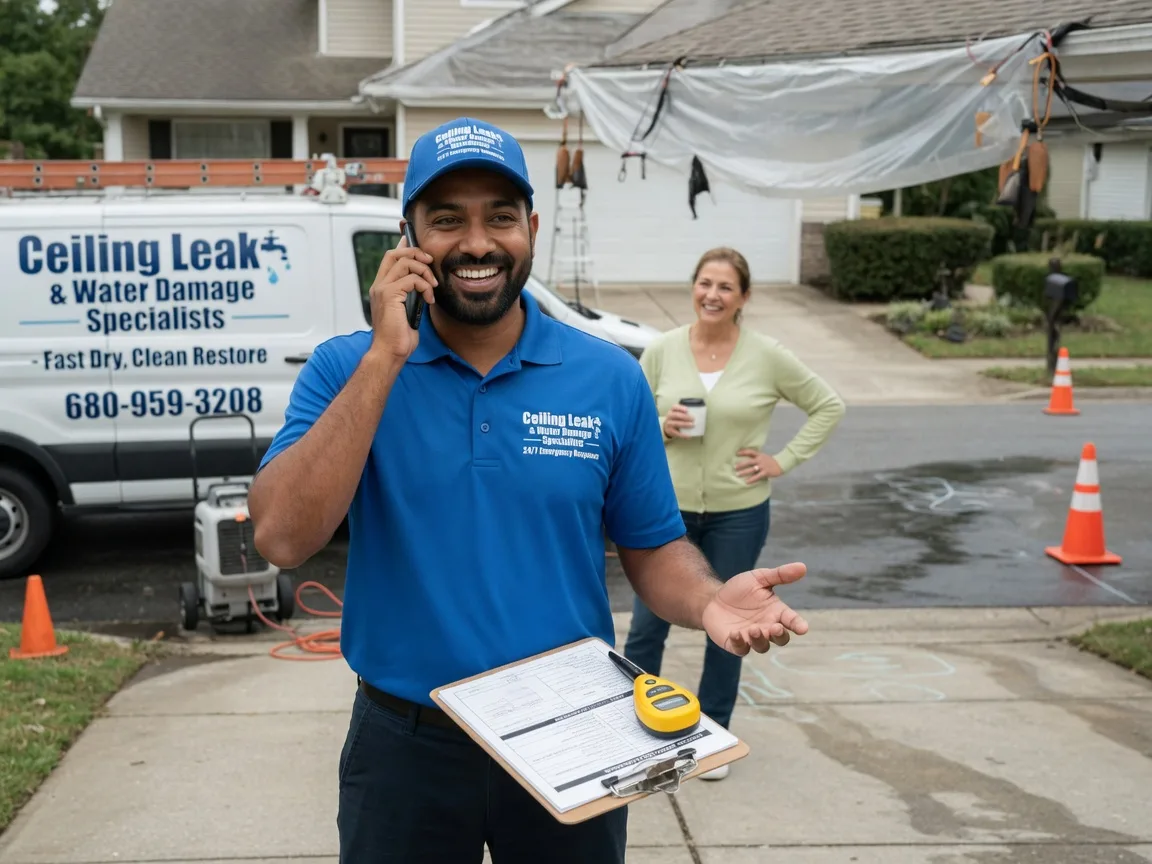 Ceiling Leak Cleanup Frankfort, IL FAQs